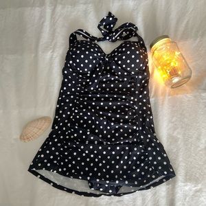 Polka-Dot One Piece Bathing Suit